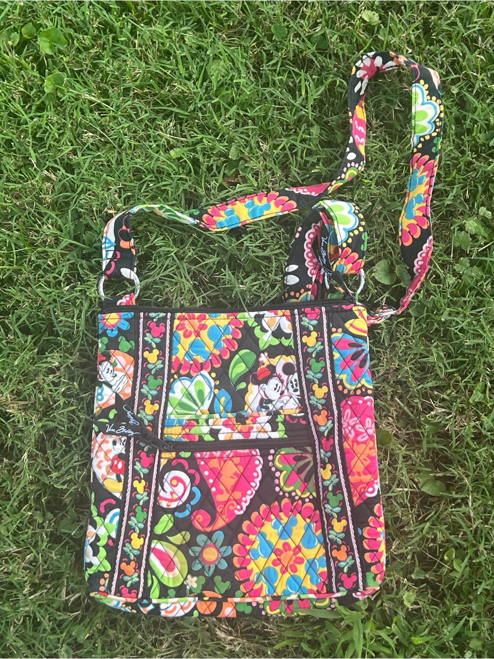 Title: Vera Bradley Disney Parks Mickey’s Paisley Celebration Crossbody Bag